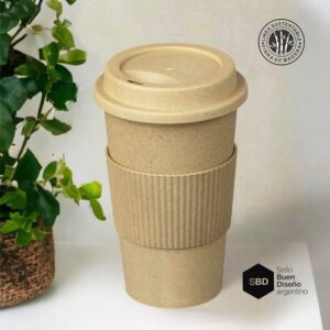JARRO BAMBU TERMICO CON MALLA - Imagen 2