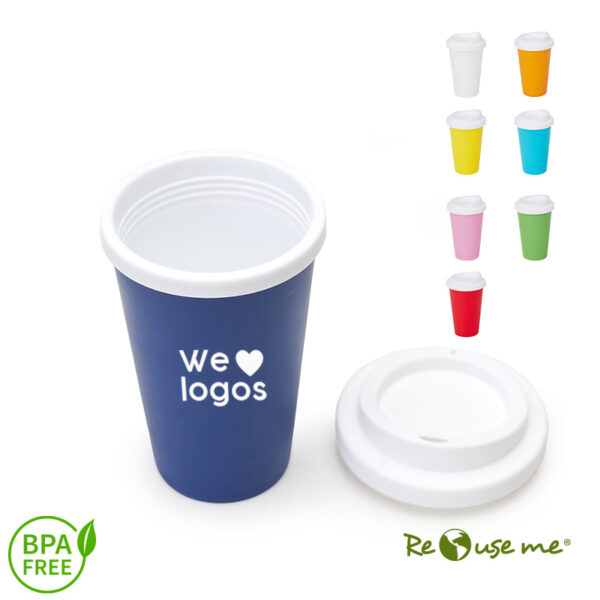 jarro térmico reutilizable de 400ml