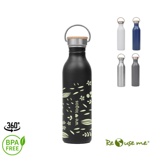 Bottle reutilizable de acero inoxidable