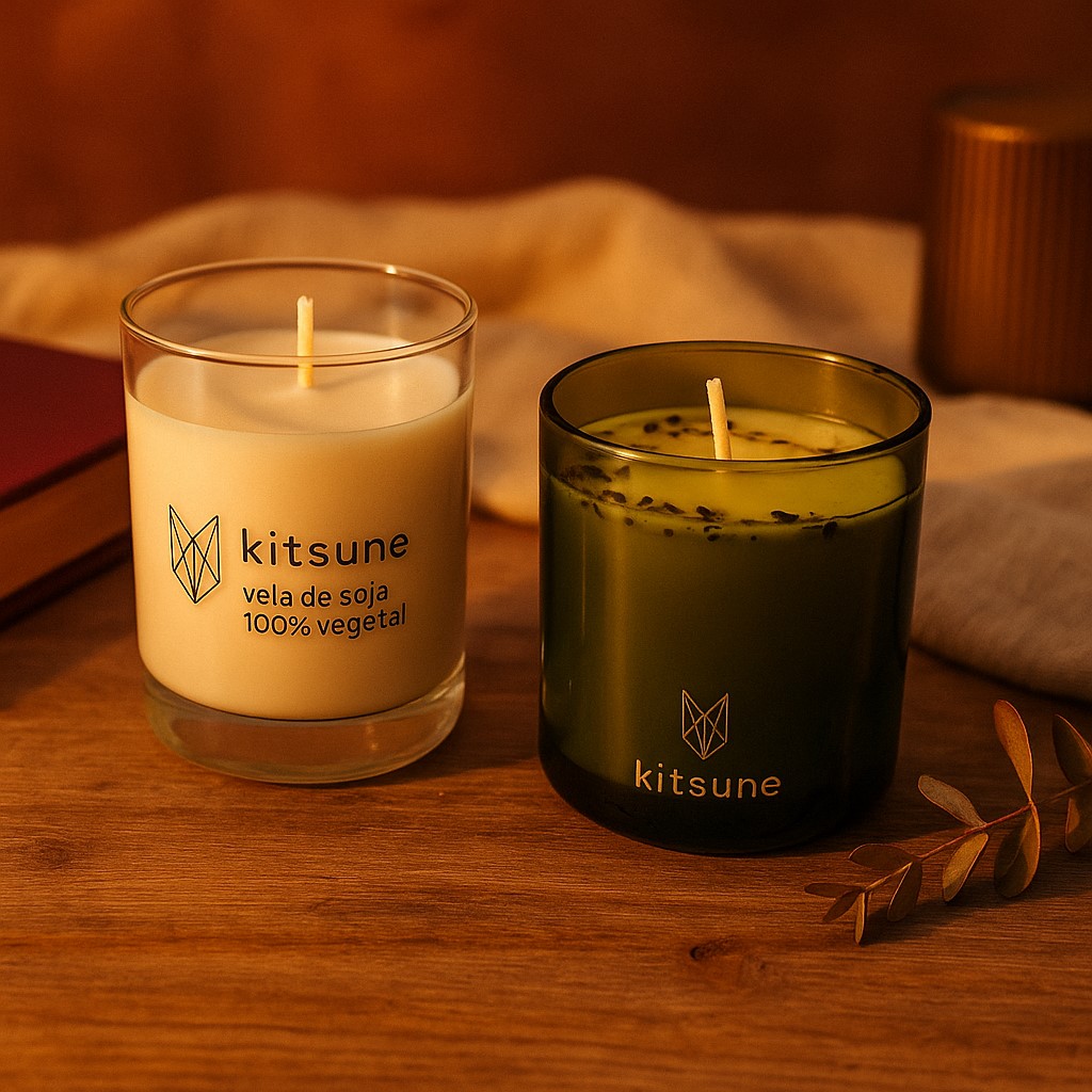 Vela de soja Kitsune - Imagen 5